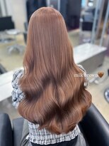 ペレ 栄 アネックス(PELE栄ANNEX) クラゲヘアー/小顔に見せるヘア/ココアベージュ/栄