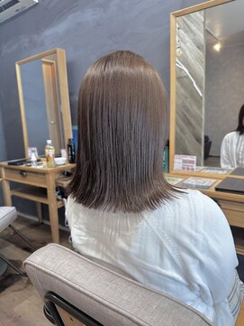 アルファ 我孫子店(alpha) ベージュカラー/ミディアムヘア/透明感/美髪/我孫子駅