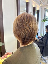 ヘアアーク(HAIR arc)&nbsp;ハイトーンカラー#くすみベージュ#ミルクティーベージュ#津田沼