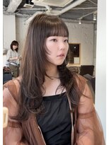コフィー バイ メルト 吉祥寺(cofy by melt) 【中澤彩乃】吉祥寺レイヤーカットワンカール顔周り前髪韓国