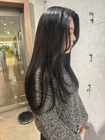 アングゥギャラリー(ungu GALLERY)&nbsp;髪質改善カラー/ダークブルー/韓国風