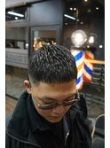 アイロンパーマ