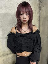 アイヴァン(AIVAN)&nbsp;ウルフレイヤー×ボルドーカラー　ll