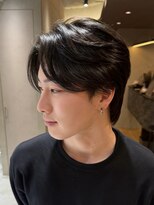 ロンドリメゾン 原宿(Lond re Maison.)&nbsp;men's/顔周り/ニュアンスパーマ/黒染め/韓国/ダウンパーマ