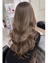 ラピス 横浜(Lapis)&nbsp;Hミルクティーベージュシールエクブリーチカラーレイヤーカット