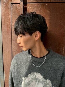 クオル キャスト 熊本(QOL×cast) 無造作シャドウパーママッシュ