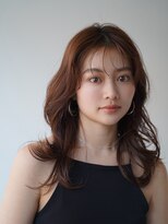 ワン 町田(ONE)&nbsp;ミルクティーブロンド/ダークブルー/ワンホンレイヤー　　町田