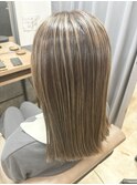 【白髪ぼかしにも】ベージュハイライト