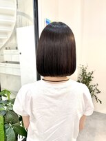 エブリ(evri)&nbsp;ボブ　ワンレン　髪質改善　パーマ　顔まわりカット　レイヤー
