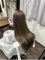フロレゾンヘアデザインエクステ(floraison hair design exte) exte color × milk brown