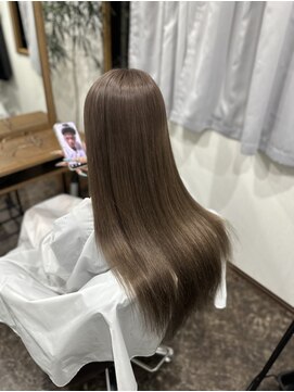フロレゾンヘアデザインエクステ(floraison hair design exte) exte color × milk brown