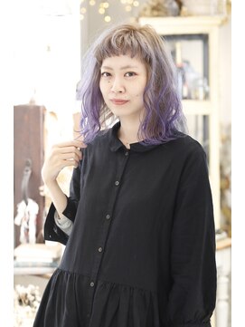 キミ(kimi) 【kimi】ラベンダーグレージュグラデーション