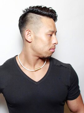 ワンワンオー バーバーショップ 博多店(@110 BARBER SHOP) スパイキーショート