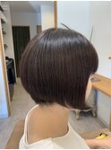 前下がりグラデーションボブ