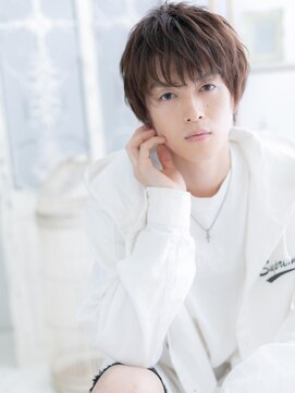 カバーヘア 上尾西口店(COVER HAIR) ラフさと重さを演出★束感メンズショートb上尾10代20代30代40代