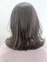 アルバム 銀座(ALBUM GINZA)&nbsp;アッシュグレー_外ハネボブアッシュブラウンネオウルフ_ba278312