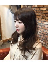 アント (anto hair design) ふんわりスイートカールロング☆