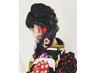 【成人式 ネット予約不可】着付け＆ヘアセット　LINE@orお電話にてご予約受付