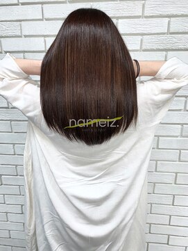 ネイミーズ 横浜関内(nameiz.) 【独自.髪質改善】AL酸熱トリートメント.ブローアウトリバイブ16