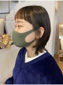 ナチュラルウルフヘアー