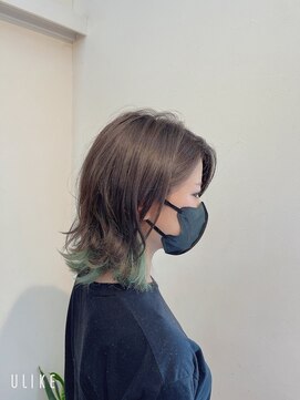ギャラクシー ヘアードレッサーズ(galaxy hairdressers) インナーカラー