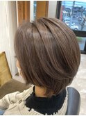 ヘアカット/ヘアカラー/グレージュ/大人かわいい/トリートメント