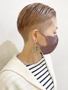 モリオ フロム ロンドン 大宮2号店(morio from London) 【morio大宮2号店／米村】刈り上げハイトーンショート