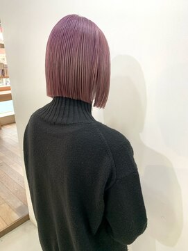 アッド バイ ケーツー(add by K-two) ハイトーンピンク×ボブ