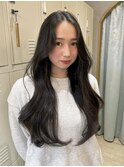 大きなウェーブで色気のある韓国スタイル