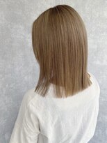 トリエ 川越(torie)&nbsp;ミルクティーベージュブリーチカラーダブルカラー髪質改善