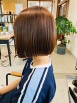 グランデュール 焼津店(GRANDEUR)&nbsp;ハイライトカラー/ハイライト/ボブ/カラー
