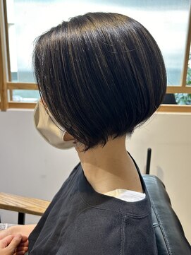 エニィ 池袋西口(Any) デザインカラー/レイヤーカット/ウェットヘア/オリーブベージュ