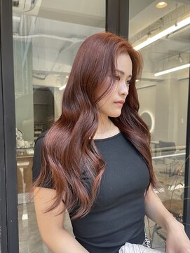 フラム 渋谷(flamme) オレンジブラウン