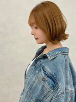 アッシュ 笹塚店(Ash)&nbsp;ミニウルフ/くすみブルー/イヤリングカラー/韓国ヘア[U24/笹塚]