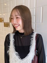 イト(ito)&nbsp;【 ito / 梅田 】ベージュカラー×外ハネボブ