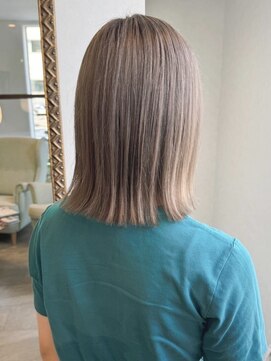 レターバイノベル(letter by novel) 大人ボブ大人ショートボブ切りっぱなしボブ前髪あり前下がりボブ