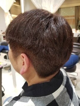 ミック ヘアアンドメイクアップ 高田店(miq Hair&Make up) 白髪染め/ウォームブラウン/暖色系カラー/ベリーショート