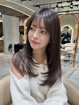アンフィニー 仙台(ANFINI) 仙台レイヤーカット韓国髪質改善トリートメント似合わせカット