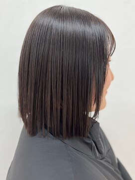 グランデュール 東静岡池田店(GRANDEUR) マッシュショート丸みショート黒髪ショートベリーショート40代