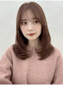 韓国風スタイル/レイヤーカット/髪質改善/透明感カラー/熊本