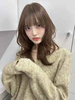 ユーフォリア 新宿通り(Euphoria)&nbsp;レイヤーカット/ミディアムレイヤー/ベージュ