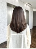 レイヤーカット/チョコレートベージュ