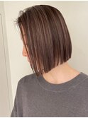 大人可愛い30代40代50代ボブ/ショートカット/レイヤーカット天神