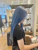 ジャストビューティマカロン 上大岡(Just Beauty macaron)&nbsp;【 ami 】ブルー/ダブルカラー