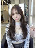 韓国レイヤー/顔周りカット/前髪カット#浜松駅#カラー#ブリーチ