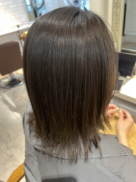 グロウ 恵比寿(grow) ブリーチなしグレージュ