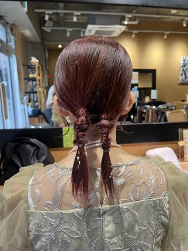 オーガニック ライフ 若葉 鶴ヶ島(organic+life) お呼ばれアレンジ♪20代30代40代大人可愛いタイト編みおろし