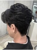 ダウンパーマ フェザーパーマ 韓国スタイル 熊本メンズパーマ