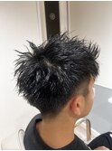 ツイストパーマ/スパイキーショート