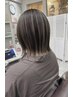 【育てるハイライト】白髪初期に最適な上品デザイン＋リタッチ（カット別）